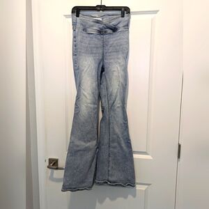 High rise bell bottoms